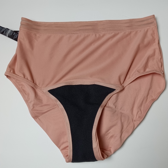 Thinx for All Leaks Basic Hi-Waist, Light Absorbency Reusable Washable Panty - Picture 6 of 12